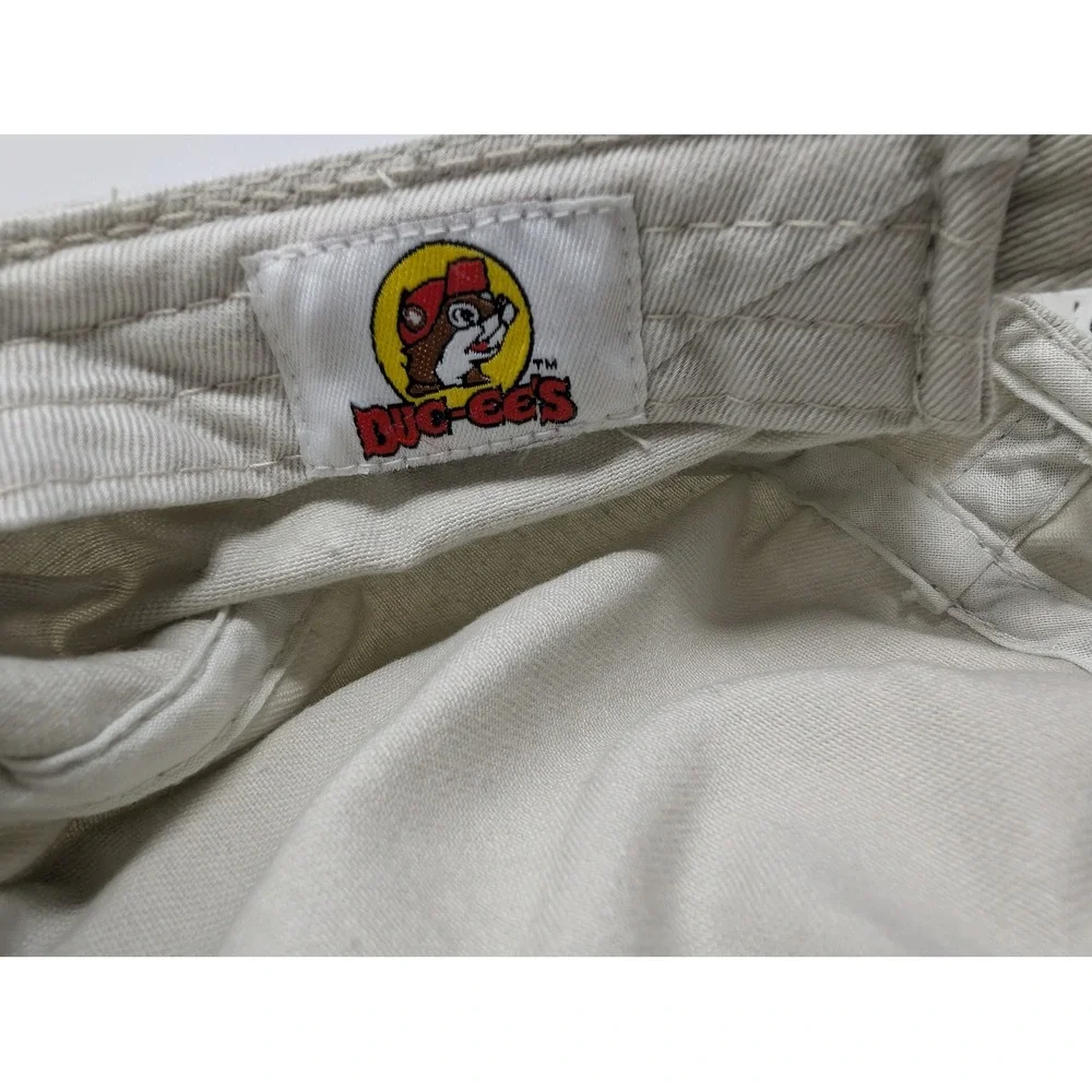 Buc-ee's Cadet Hat Heart Mascot Studded‎ Distressed Military Cap Souvenir Y2K